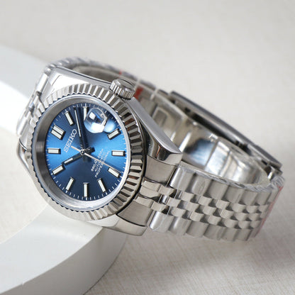 Seiko Datejust MOD Blue Dial