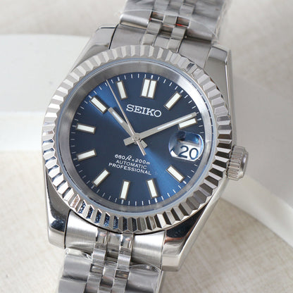 Seiko Datejust MOD Blue Dial