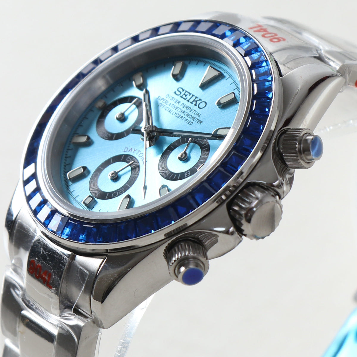 Seiko Daytona MOD Tiffany Dial Crystal