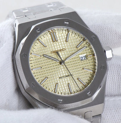 Seiko Royal Oak MOD Yellow Dial