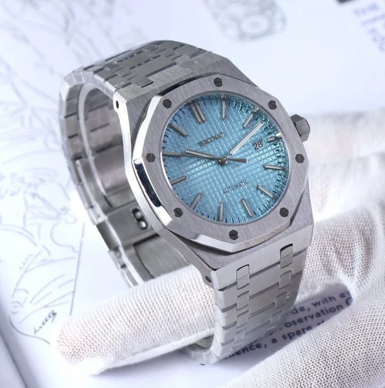 Seiko Royal Oak MOD Tiffany Dial