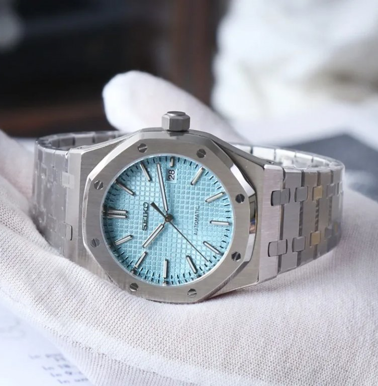 Seiko Royal Oak MOD Tiffany Dial