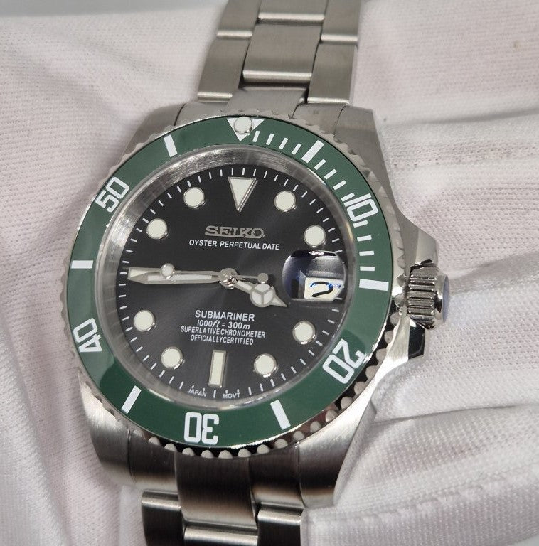 Seiko Submariner MOD Starbucks Dial