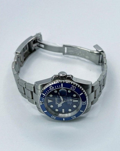 Seiko Submariner MOD Blue Dial