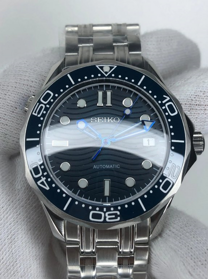 Seiko Seamaster MOD Blue Dial