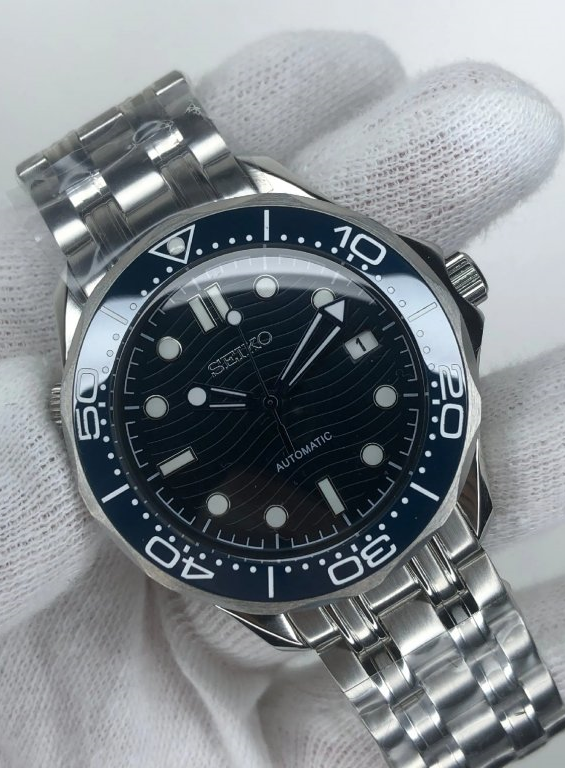 Seiko Seamaster MOD Blue Dial