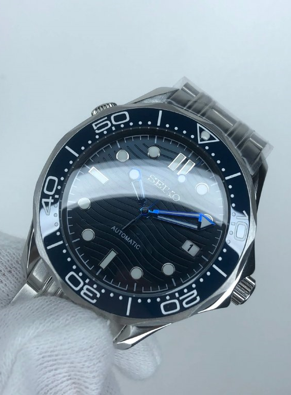 Seiko Seamaster MOD Blue Dial