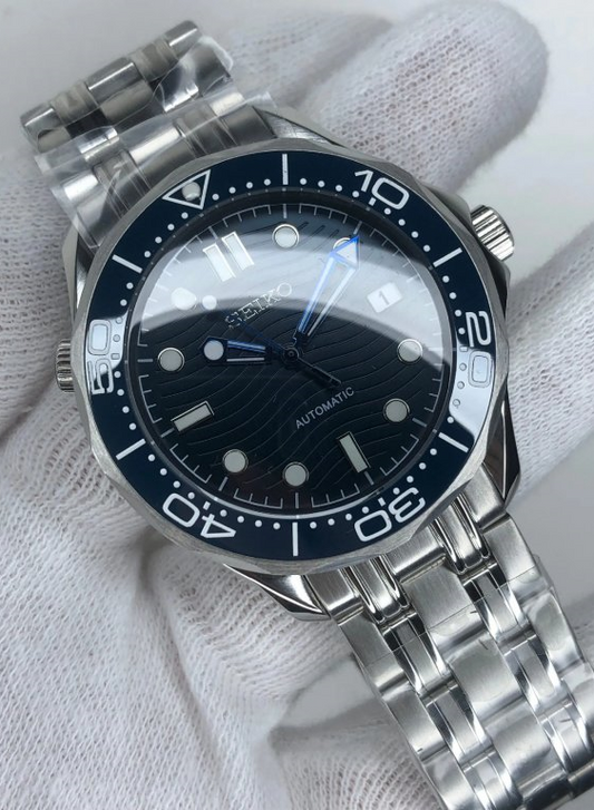 Seiko Seamaster MOD Blue Dial