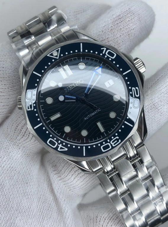 Seiko Seamaster MOD Blue Dial