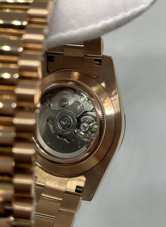 Seiko Datejust MOD Chocolate Dial Rose Gold