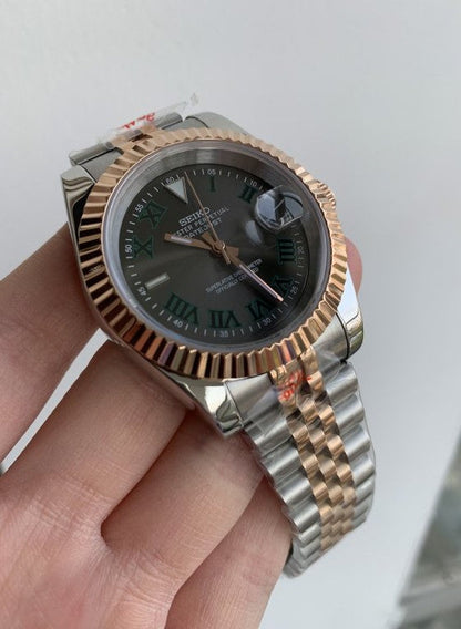 Seiko Datejust MOD Wimbledon Dial Two-Tone