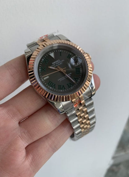 Seiko Datejust MOD Wimbledon Dial Two-Tone