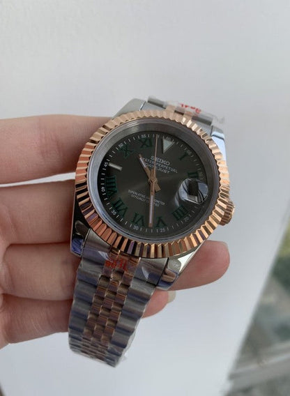 Seiko Datejust MOD Wimbledon Dial Two-Tone