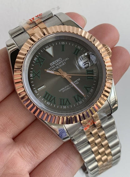 Seiko Datejust MOD Wimbledon Dial Two-Tone