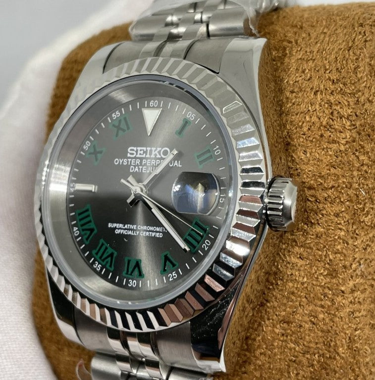 Seiko Datejust MOD Wimbledon Dial