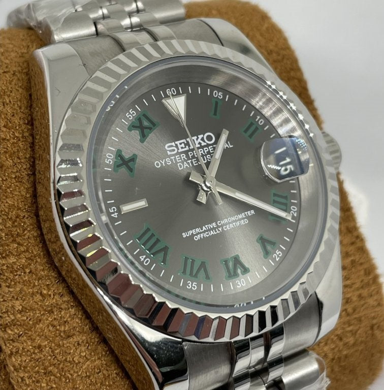 Seiko Datejust MOD Wimbledon Dial