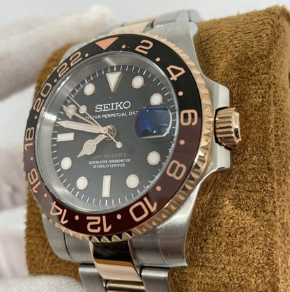 Seiko GMT MOD RootBeer