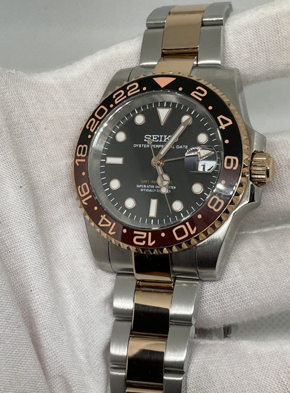 Seiko Submariner MOD Starbucks Dial