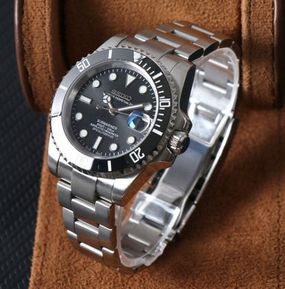 Seiko Submariner MOD Black Dial