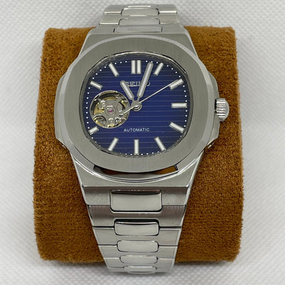 Seiko Nautilus MOD Dark Blue Dial Open Hearth