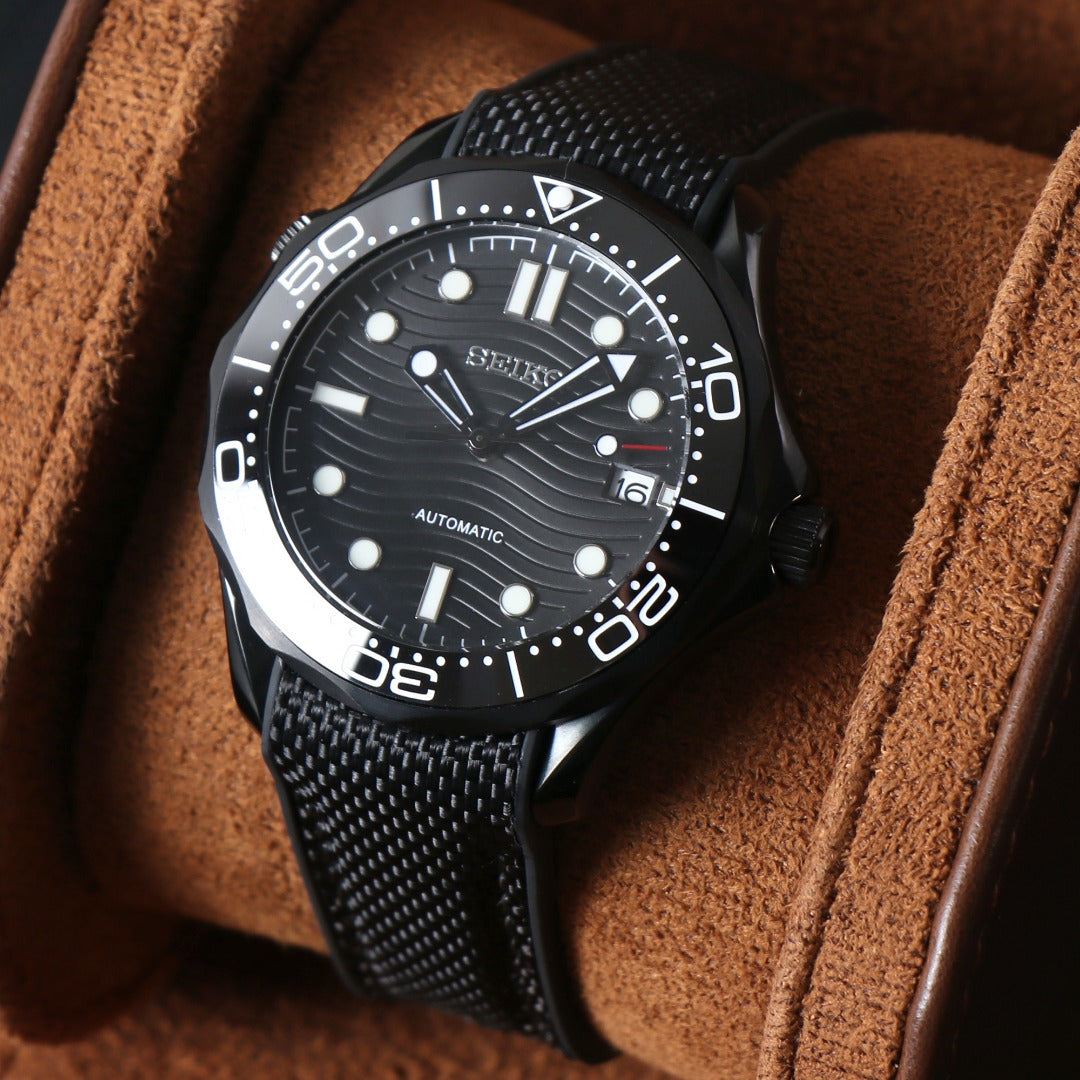 Seiko Seamaster MOD Black Dial