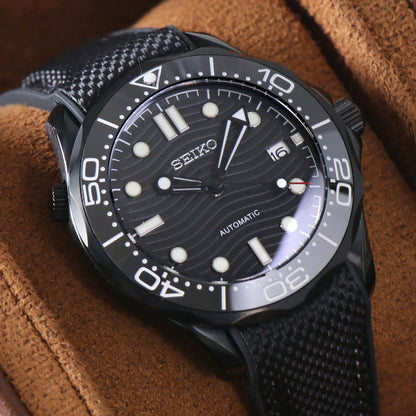 Seiko Seamaster MOD Black Dial