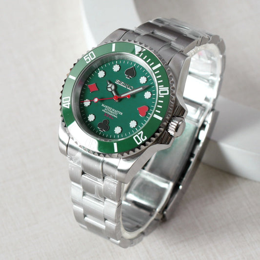 Seiko Submariner MOD Green Joker