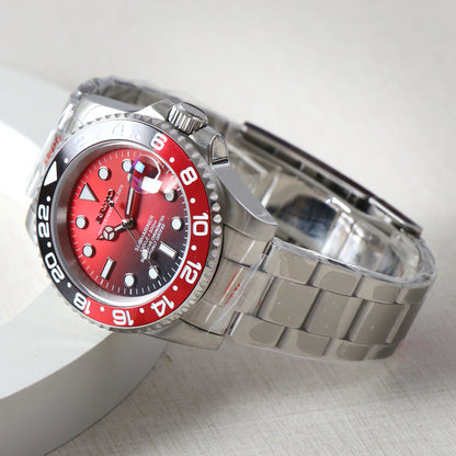 Seiko Submariner MOD Red Dial